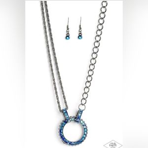 Razzle Dazzle Blue Necklace